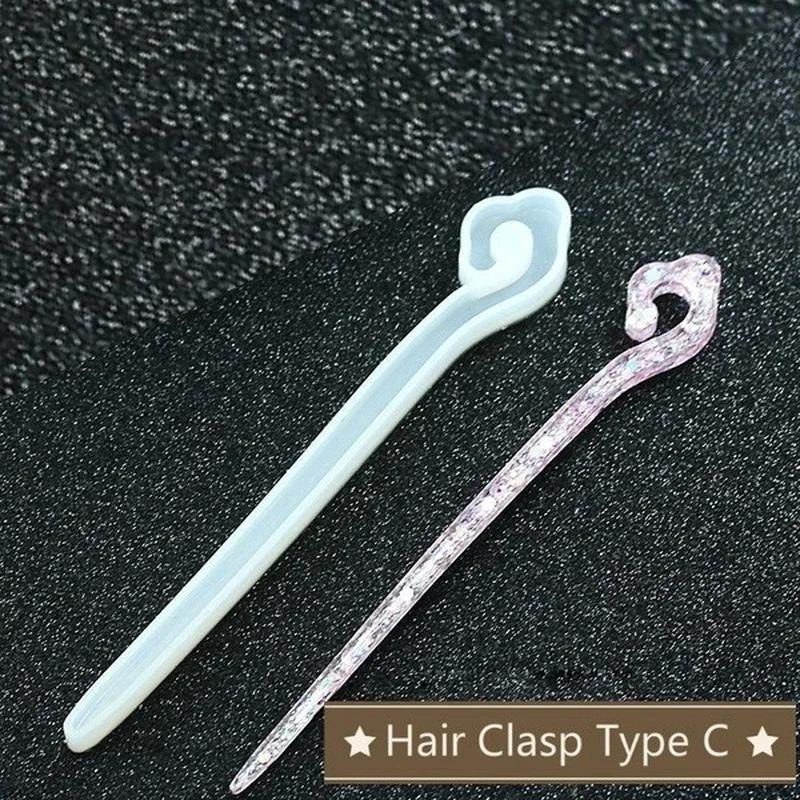 New Transparent Hairpin Silico - Jewelry Making With Resin 评论和价格