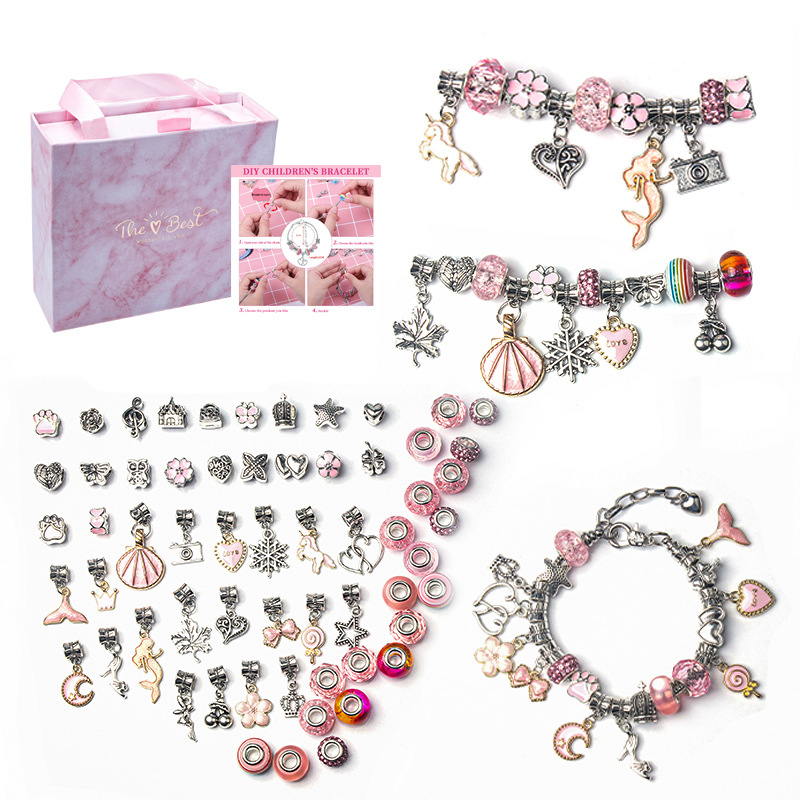 DIY Beaded Bracelet Set with S - Jewelry Making 3 Year Old 评论和价格