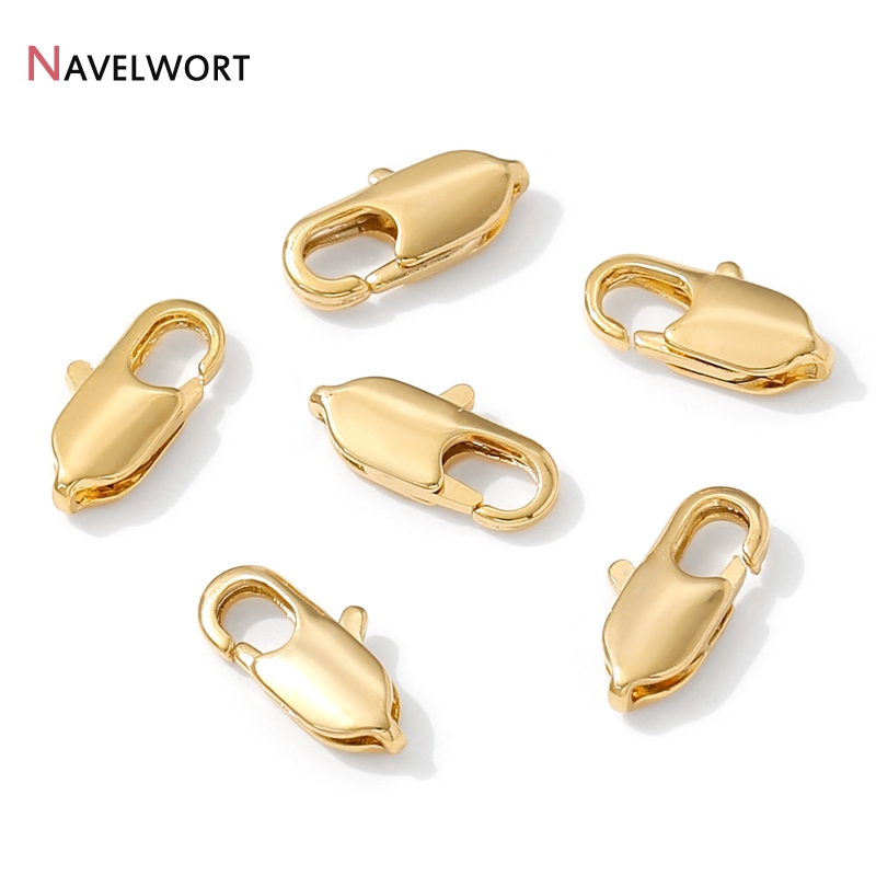 5/10/15Pcs 14K Gold Plated Bra - Jewelry Making Gold 评论和价格