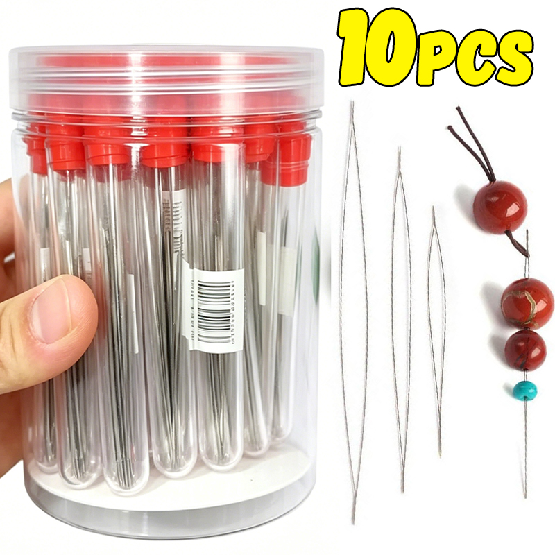 1-10pcs Beading Needles Seed B - Jewelry Making Degree 评论和价格