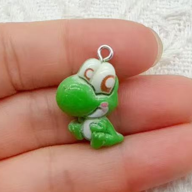 10pcs resin cartoon pendant, D - Jewelry Making Birthday Party 评论和价格