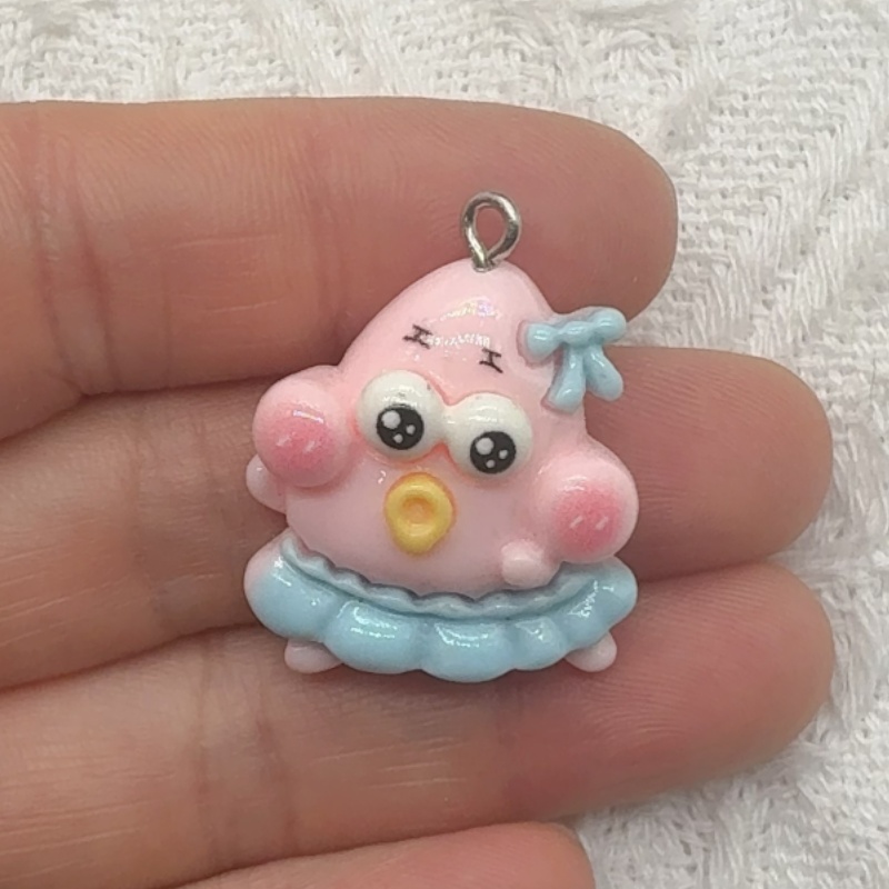 10pcs cartoon resin pendant, D - Jewelry Making Birthday Party 评论和价格