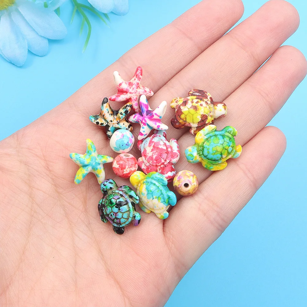 6/46/558pcs Multi-color Turquo - Jewelry Making Birthday Party 评论和价格
