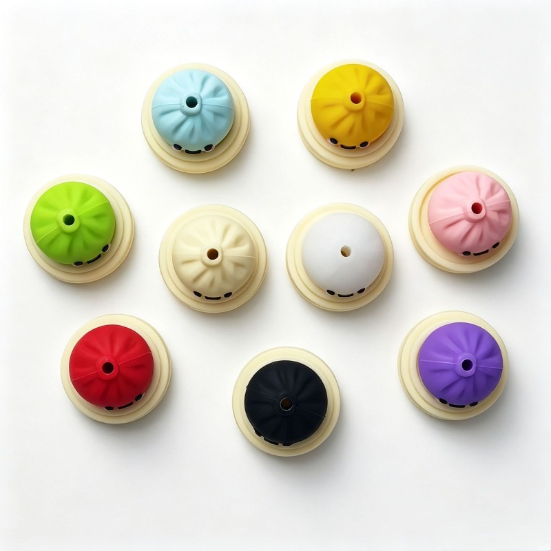 20/50Pcs 3D Silicone Beads Foo - Jewelry Making 3 Year Old 评论和价格