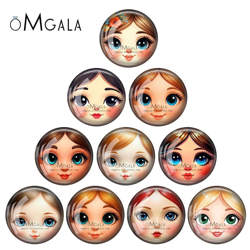 матрёшка Baby Girl Doll Face C - Jewelry Making 3 Year Old 评论和价格