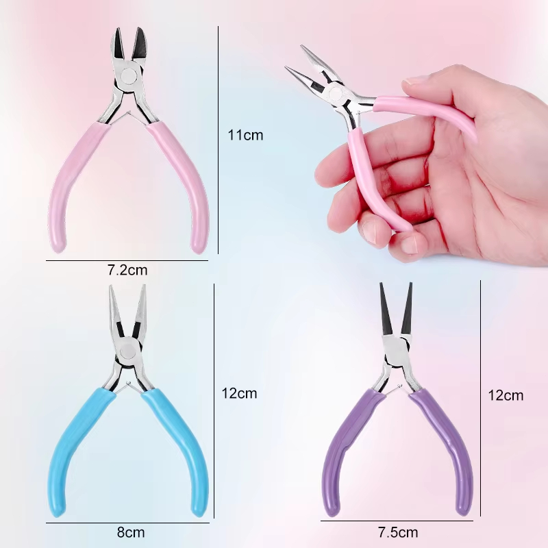 3Pcs Mini Jewelry Pliers Set N - Jewelry Making Pliers Set 评论和价格