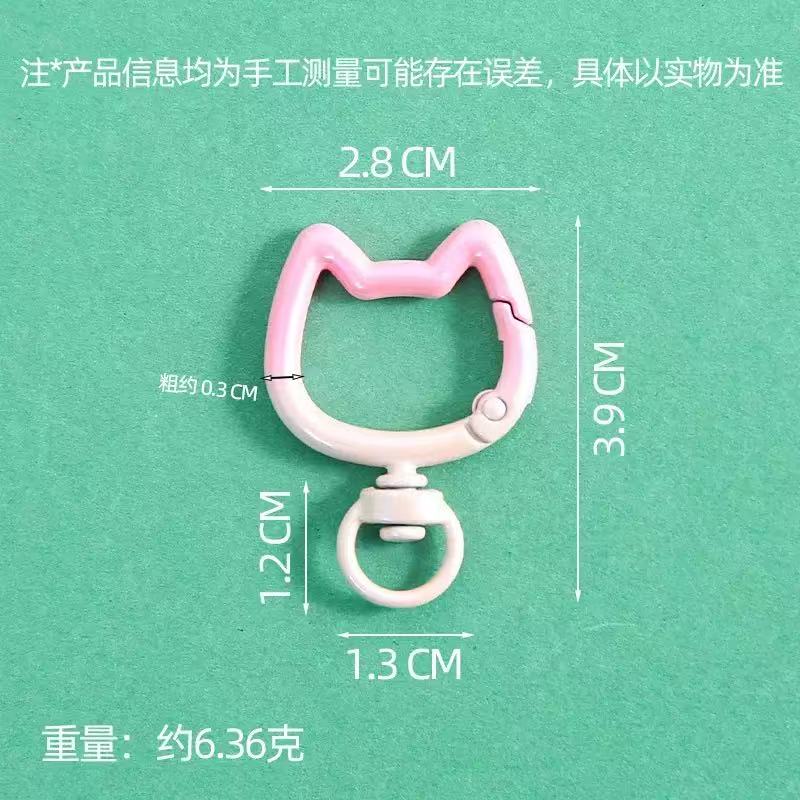 5-10PCS Gradient Cute Cat Clas - Jewelry Making Designs 评论和价格