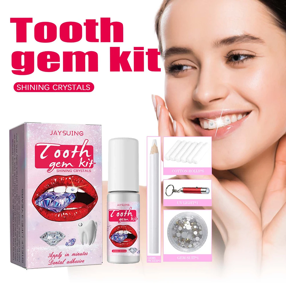 DIY Tooth Gems Kit with Crysta - Jewelry Making Kit Professional 评论和价格