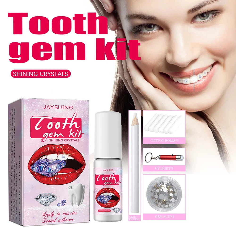 DIY Tooth Gems Kit with Crysta - Jewelry Making Kit Professional 评论和价格