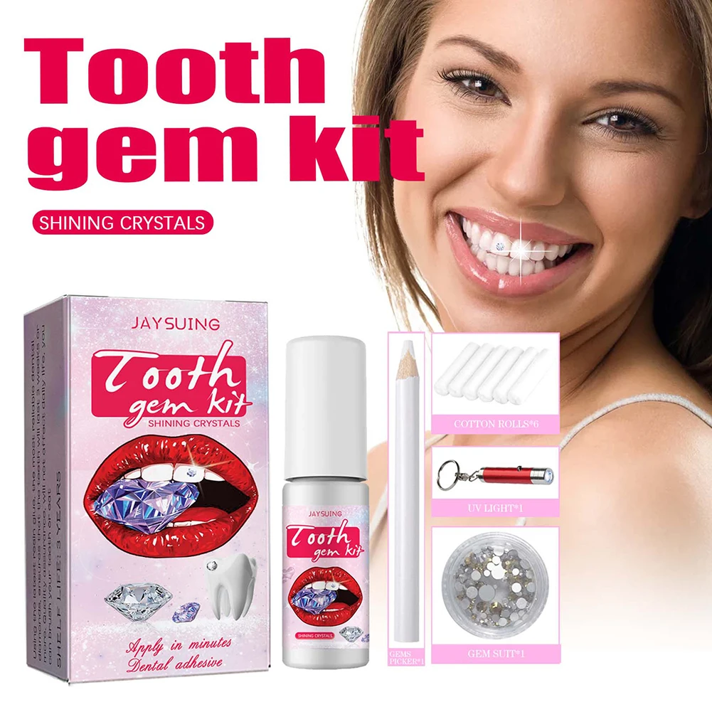 DIY Tooth Gems Kit with Crysta - Jewelry Making Kit Professional 评论和价格